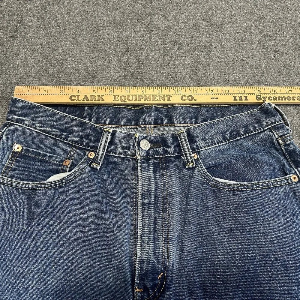 Levi's 550 Regular Straight‎ Men's Blue Denim Jeans Size 34 X 30